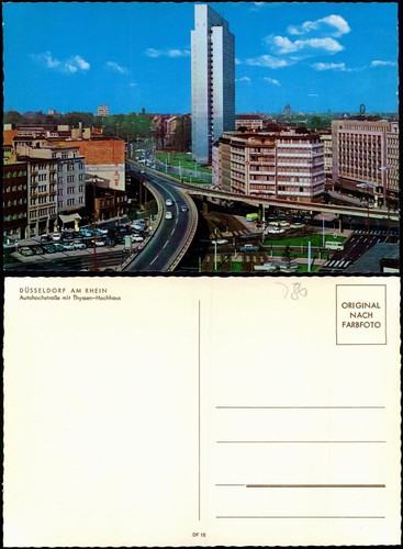 Ansichtskarte düsseldorf - ansichtskarte,
