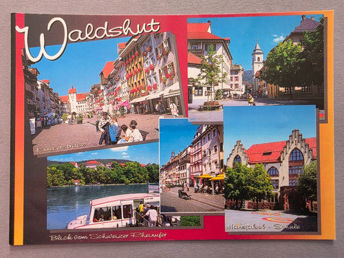 Ansichtskarte waldshut - ansichtskarte,