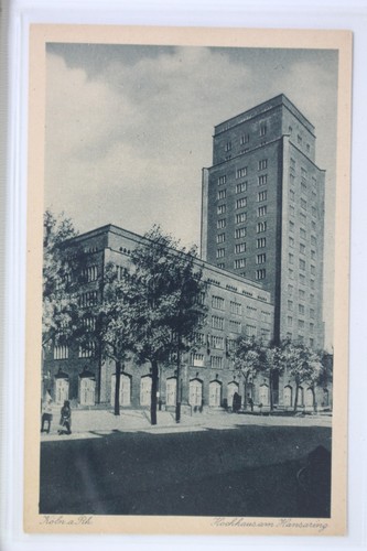Köln rhein hochhaus auf - ak, am
