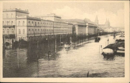 Koeln rhein hochwasser - rhein,