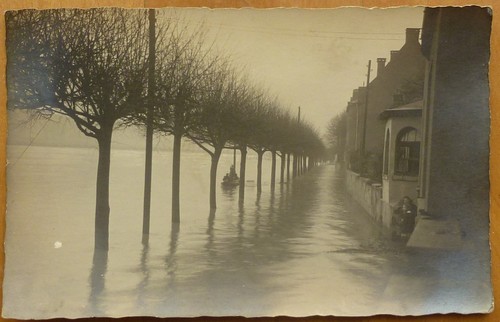 Photokarte hochwasser bad - photokarte,