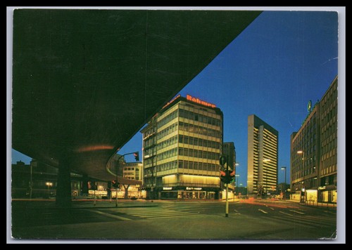 Ansichtskarte düsseldorf - düsseldorf, am
