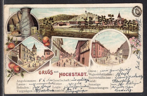 Farb litho hochstadt im - farb,