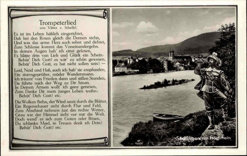 Säckingen hochrhein 1960 - hochrhein, ~1960