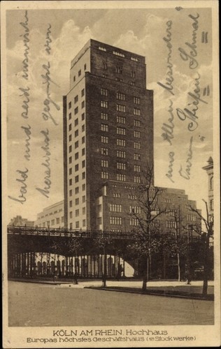 Köln rhein hochhaus - rhein,,