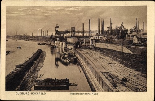 Hochfeld duisburg im - ak,