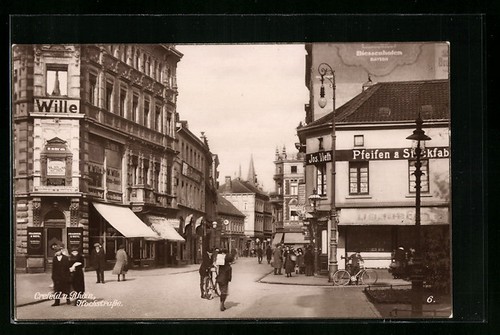 Crefeld rhein ansichtskarte - /rhein,,