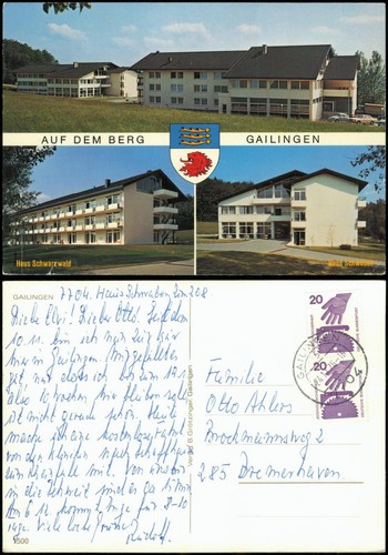 Ansichtskarte gailingen - gailingen, am