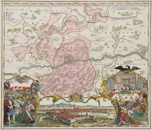 Homann karte - (1664-1724),,