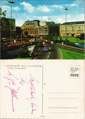 Düsseldorf blick von der - düsseldorf,