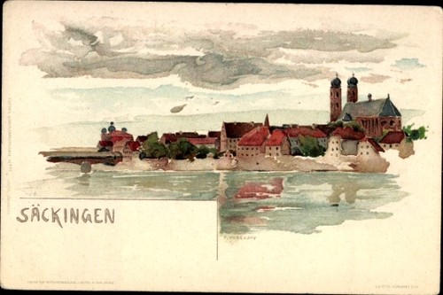 Bad säckingen am - ak,