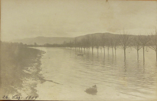 Photokarte hochwasser bad - photokarte,