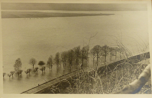Photokarte hochwasser bad - photokarte,