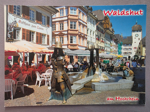Ansichtskarte waldshut - ansichtskarte,
