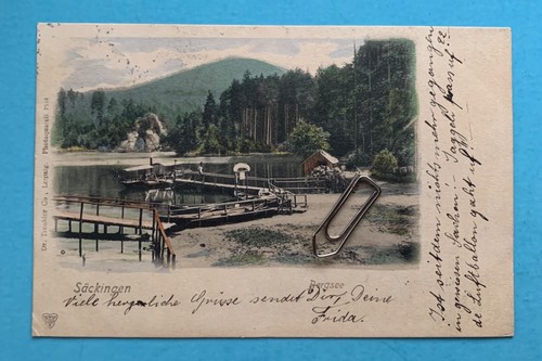Postkarte bergsee - postkarte,