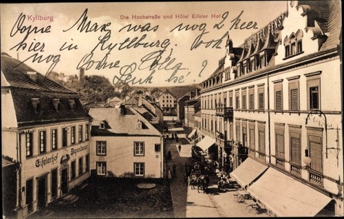 Kyllburg der eifel - ak,