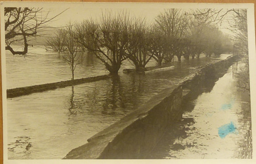 Photokarte hochwasser bad - photokarte,