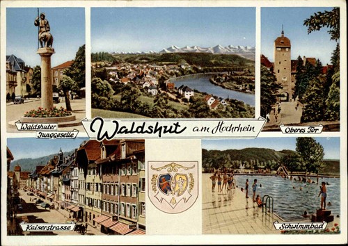 Waldshut hochrhein 1955 - am, ~1955