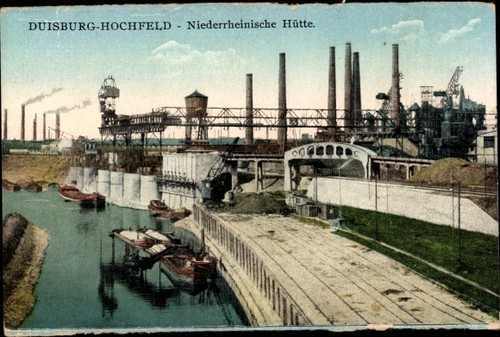 Hochfeld duisburg im - ak,