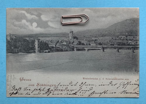 Postkarte säckingen a - ak,