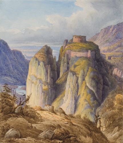 Burg rheingrafenstein bei - bei, bad