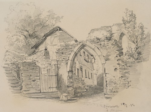 Oberwesel rhein 1886 - am,