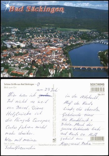 Bad säckingen luftbild - bad,
