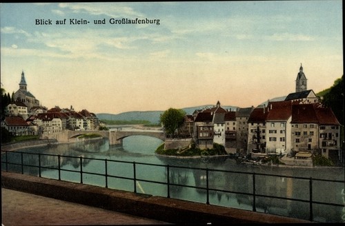 Kleinlaufenburg laufenburg - ak,