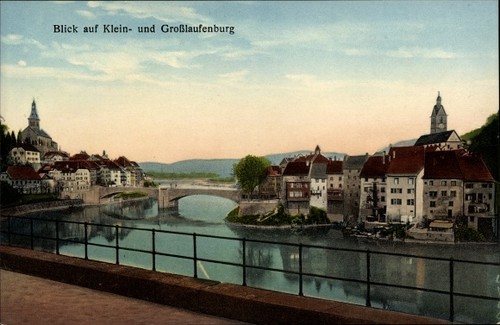 Kleinlaufenburg laufenburg - ak,